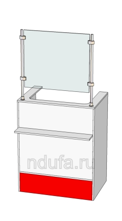 Касса в аптеки с защитой